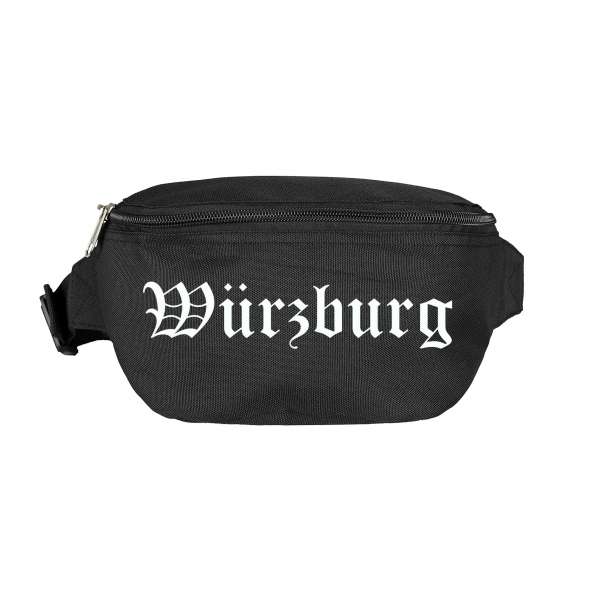 Würzburg Bauchtasche - Altdeutsch bedruckt - Gürteltasche Hipbag