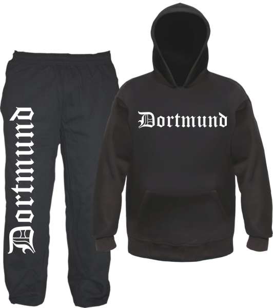 Dortmund Jogginganzug - Altdeutsch - Jogginghose und Hoodie