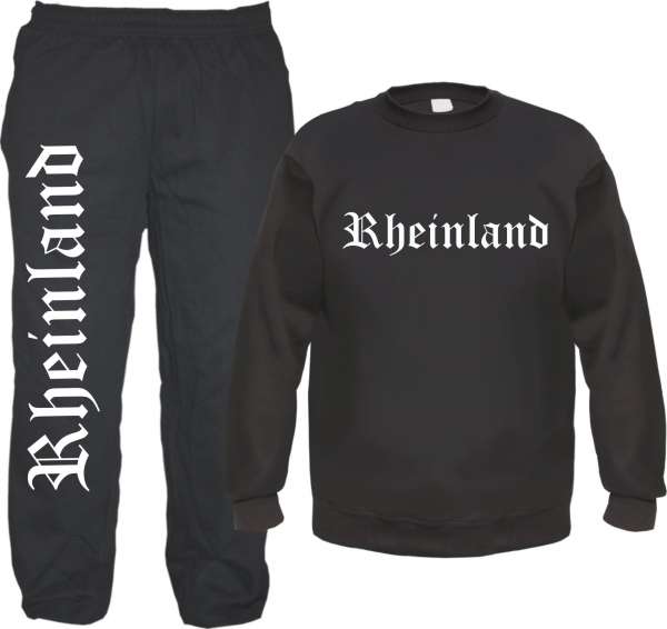 Rheinland Jogginghose und Sweat im Set - Jogginganzug