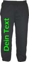 Individuelle Jogginghose NEON - Blockschrift - Wunschtext Druck - Sweatpants Individuelle Jogginghose NEON - Blockschrift - Wunschtext Druck - Sweatpants