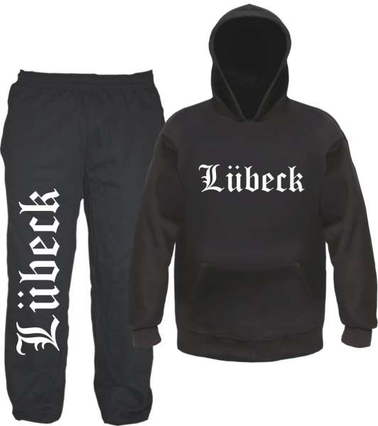 Lübeck Jogginganzug - Altdeutsch - Jogginghose und Hoodie