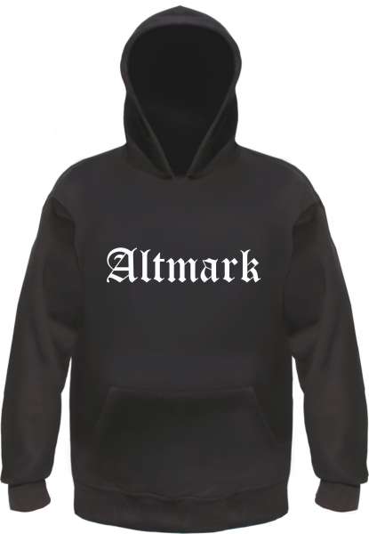 Altmark Kapuzensweatshirt - Altdeutsch - bedruckt - Hoodie Kapuzenpullover