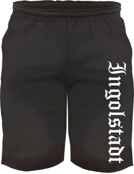 Ingolstadt Sweatshorts - Altdeutsch bedruckt - Kurze Hose Shorts