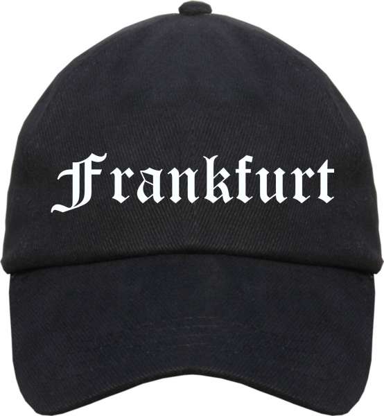 Frankfurt Cappy - Altdeutsch bedruckt - Schirmmütze Cap