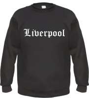 Vorschau: Liverpool Sweatshirt - Altdeutsch - bedruckt - Pullover Vorschau: Liverpool Sweatshirt - Altdeutsch - bedruckt - Pullover