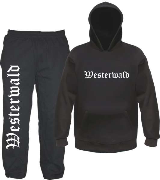 Westerwald Jogginganzug - Altdeutsch - Jogginghose und Hoodie