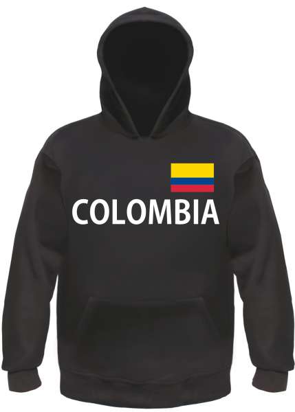 Colombia Kolumbien Kapuzensweatshirt - bedruckt - Hoodie Kapuzenpullover