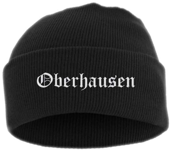 Oberhausen Umschlagmütze - Altdeutsch - Bestickt - Mütze mit breitem Umschlag