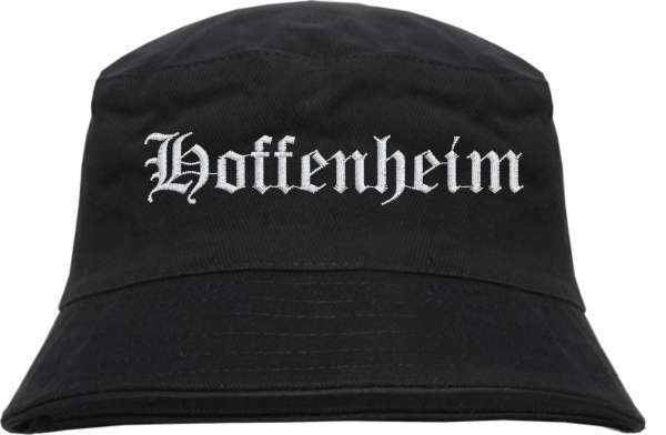 Hoffenheim Fischerhut - Altdeutsch - bestickt - Bucket Hat Anglerhut Hut