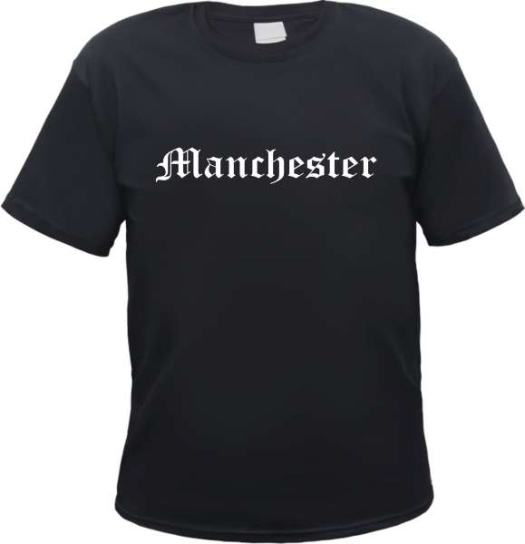 Manchester Herren T-Shirt - Altdeutsch - Tee Shirt