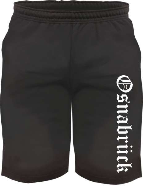 Osnabrück Sweatshorts - Altdeutsch bedruckt - Kurze Hose Shorts