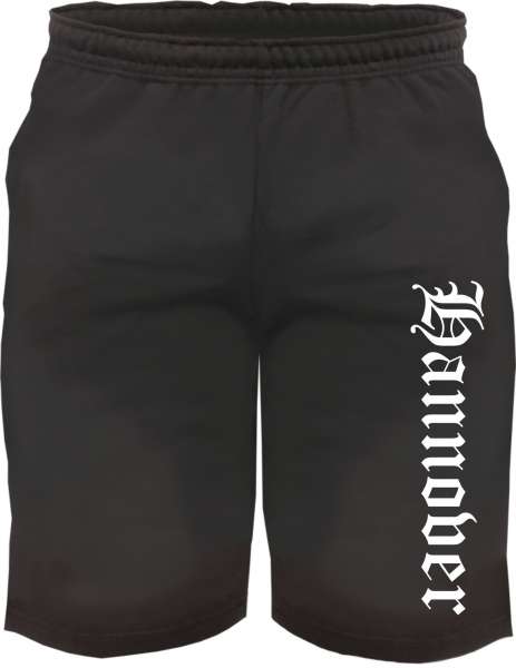 Hannover Sweatshorts - Altdeutsch bedruckt - Kurze Hose Shorts