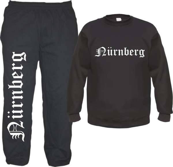 Nürnberg Jogginghose und Sweat im Set - Jogginganzug