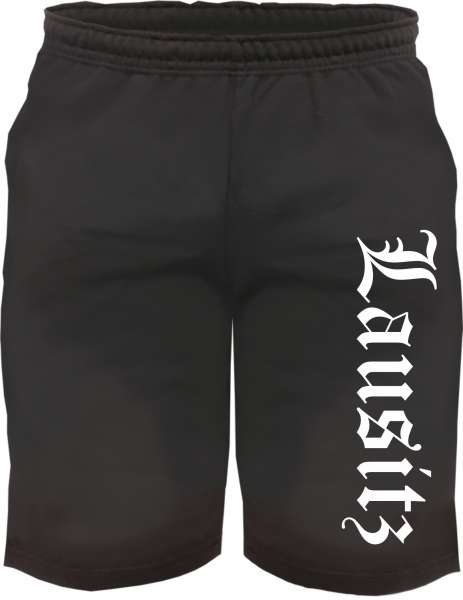 Lausitz Sweatshorts - Altdeutsch bedruckt - Kurze Hose Shorts