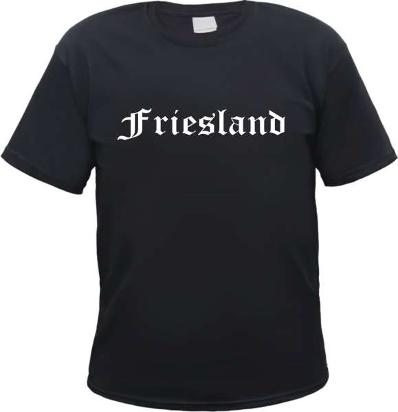 Friesland Herren T-Shirt - Altdeutsch - Tee Shirt