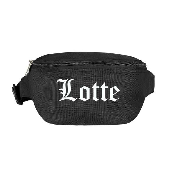 Lotte Bauchtasche - Altdeutsch bedruckt - Gürteltasche Hipbag