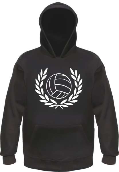 Fussball Lorbeerkranz Kapuzensweatshirt - bedruckt - Hoodie Kapuzenpullover