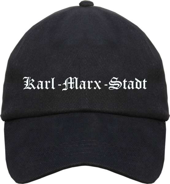 Karl-Marx-Stadt Cappy - Altdeutsch bedruckt - Schirmmütze Cap