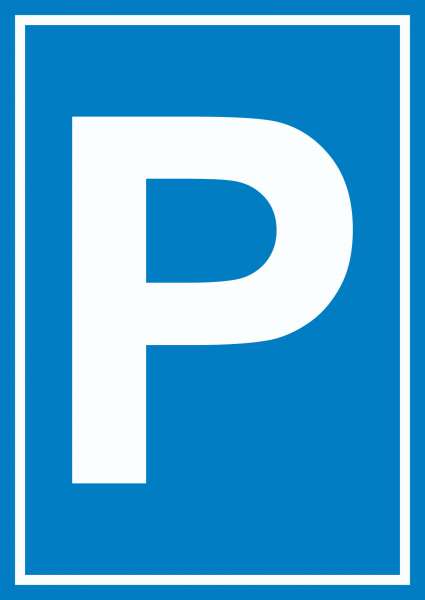 P Parkplatz Schild