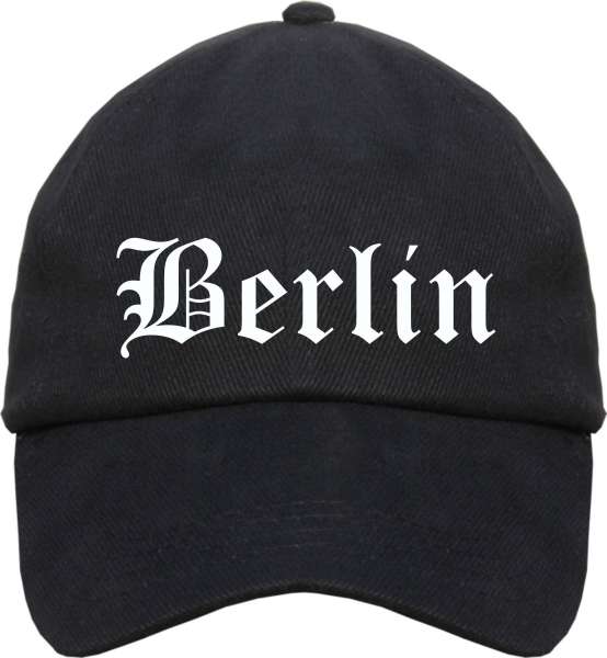 Berlin Cappy - Altdeutsch bedruckt - Schirmmütze Cap