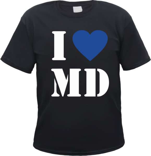 Magdeburg Herren T-Shirt - Tee Shirt - I Love MD