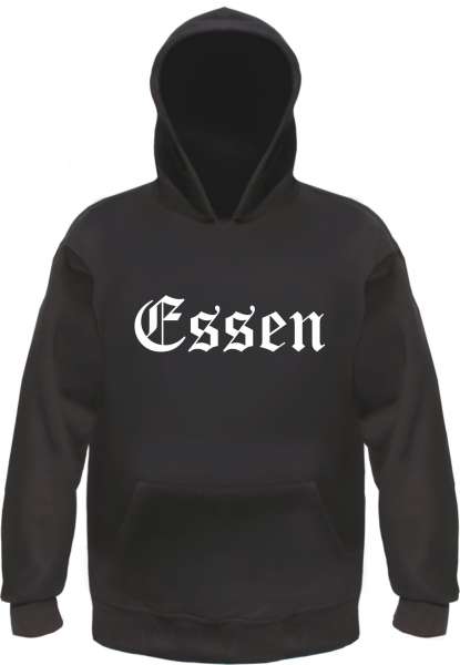 Essen Kapuzensweatshirt - Altdeutsch bedruckt - Hoodie Kapuzenpullover