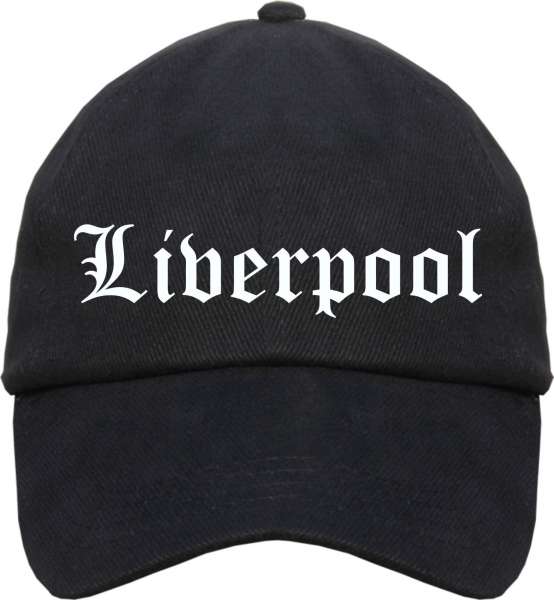 Liverpool Cappy - Altdeutsch bedruckt - Schirmmütze Cap