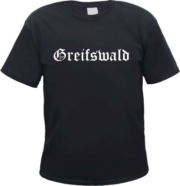 Greifswald Herren T-Shirt - Altdeutsch - Tee Shirt