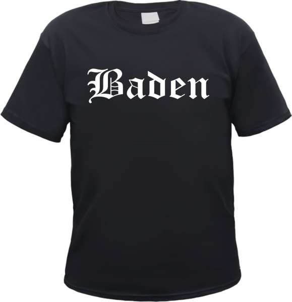 Baden Herren T-Shirt - Altdeutsch - Tee Shirt