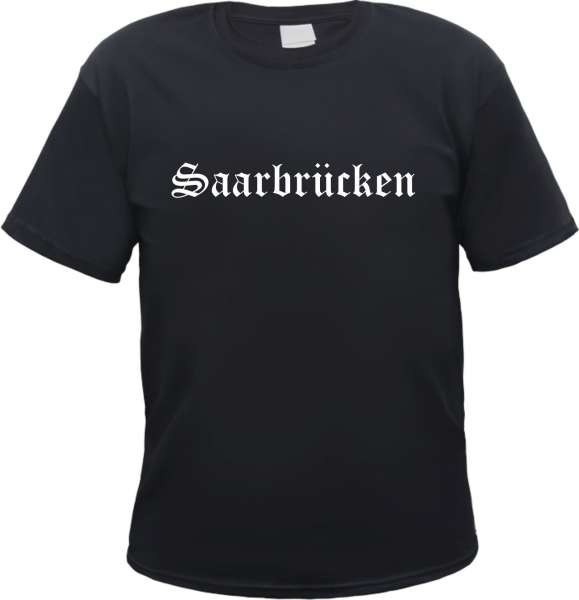 Saarbrücken Herren T-Shirt - Altdeutsch - Tee Shirt