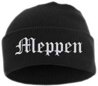 Meppen Umschlagmütze - Altdeutsch - Bestickt - Mütze mit breitem Umschlag Meppen Umschlagmütze - Altdeutsch - Bestickt - Mütze mit breitem Umschlag