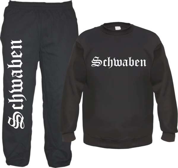 Schwaben Jogginghose und Sweat im Set - Jogginganzug