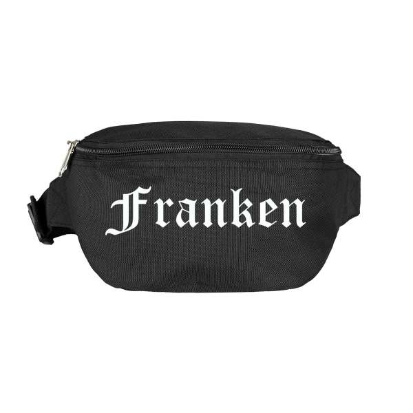 Franken Bauchtasche - Altdeutsch bedruckt - Gürteltasche Hipbag