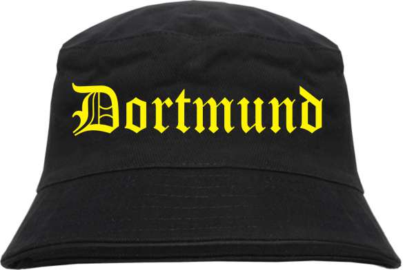 Dortmund Fischerhut - Altdeutsch - bedruckt - Bucket Hat Anglerhut Hut