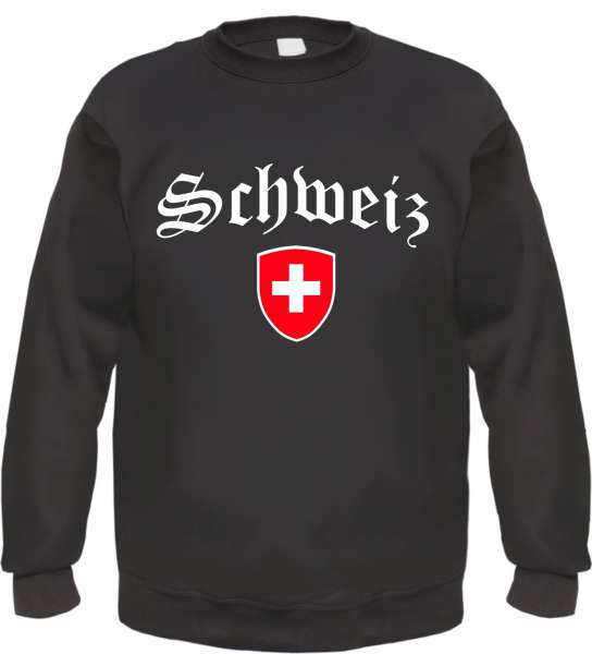 Schweiz Sweatshirt - bedruckt - Pullover