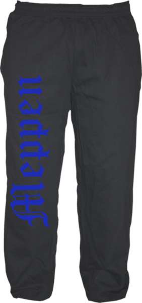 Meppen Jogginghose - Altdeutsch - Druckfarbe Blau - Sweatpants Hose