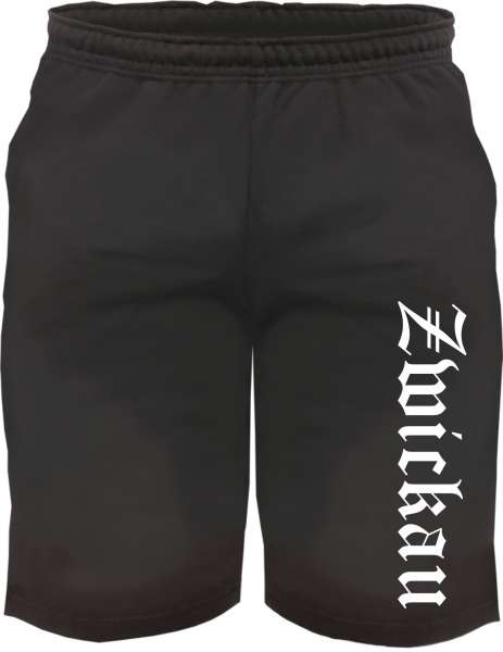 Zwickau Sweatshorts - Altdeutsch bedruckt - Kurze Hose Shorts