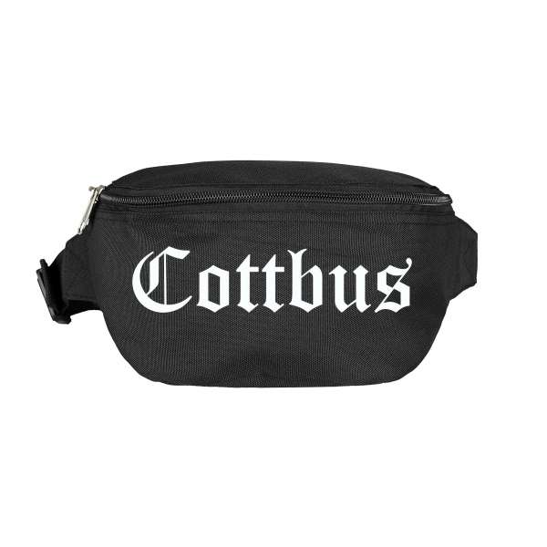 Cottbus Bauchtasche - Altdeutsch bedruckt - Gürteltasche Hipbag