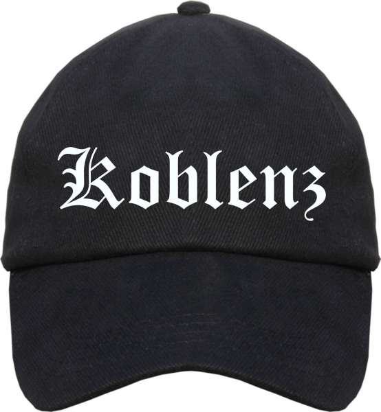 Koblenz Cappy - Altdeutsch bedruckt - Schirmmütze Cap