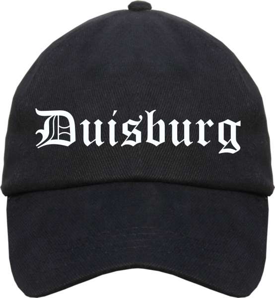 Duisburg Cappy - Altdeutsch bedruckt - Schirmmütze Cap