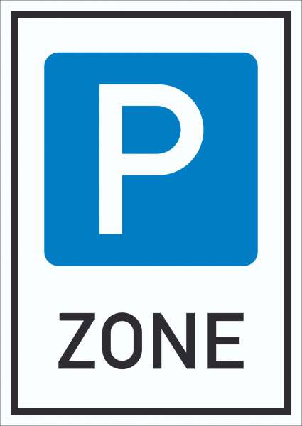 Parkzone Schild