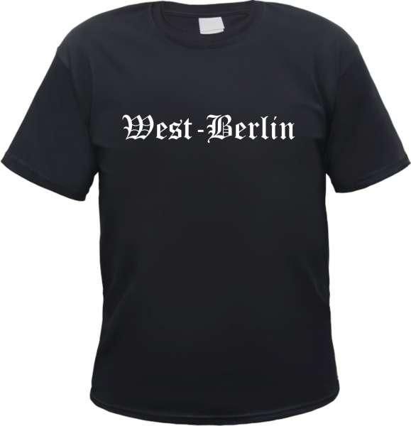 West-Berlin Herren T-Shirt - Altdeutsch - Tee Shirt