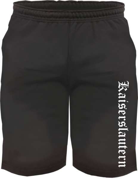 Kaiserslautern Sweatshorts - Altdeutsch bedruckt - Kurze Hose Shorts