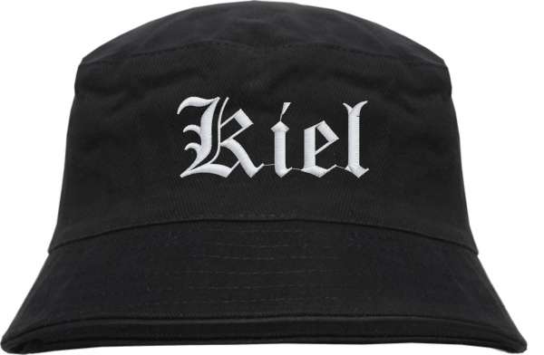 Kiel Fischerhut - Altdeutsch - bestickt - Bucket Hat Anglerhut Hut