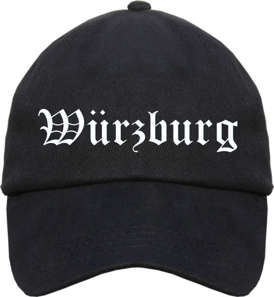Würzburg Cappy - Altdeutsch bedruckt - Schirmmütze Cap