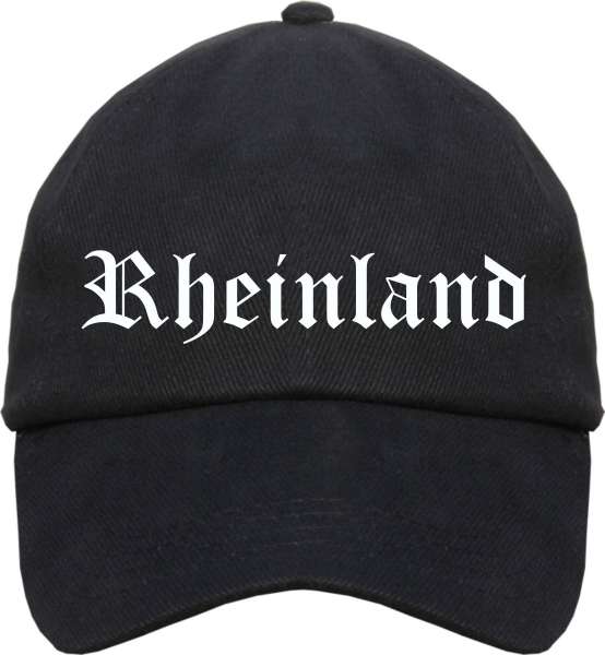 Rheinland Cappy - Altdeutsch bedruckt - Schirmmütze Cap