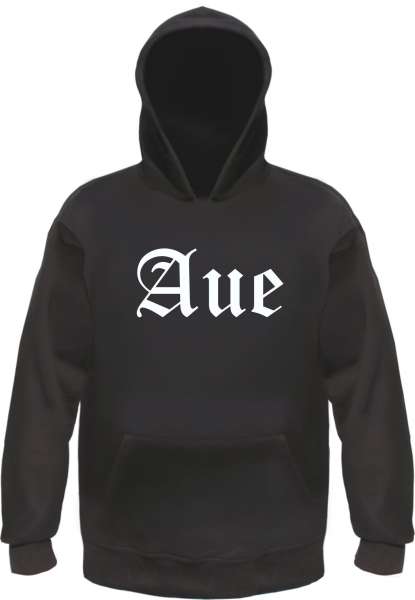 Aue Kapuzensweatshirt - Altdeutsch - bedruckt - Hoodie Kapuzenpullover