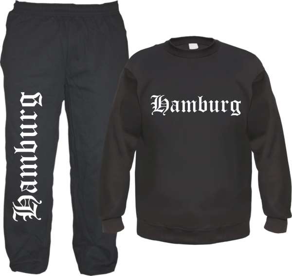 Hamburg Jogginghose und Sweat im Set - Jogginganzug