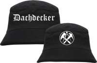 Dachdecker Fischerhut - Altdeutsch - bedruckt - Bucket Hat Anglerhut Hut Dachdecker Fischerhut - Altdeutsch - bedruckt - Bucket Hat Anglerhut Hut