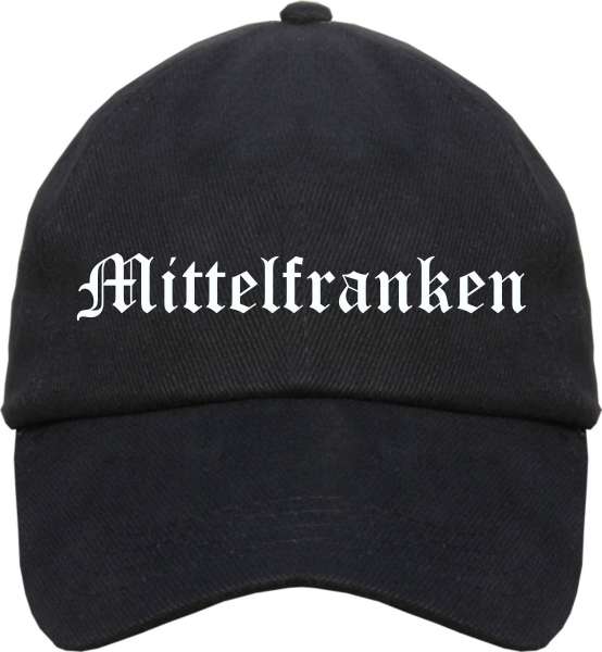 Mittelfranken Cappy - Altdeutsch bedruckt - Schirmmütze Cap